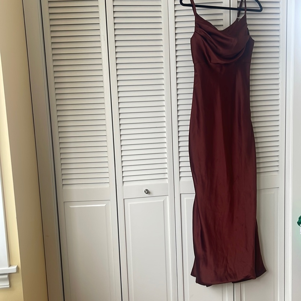 Revelry Skye Satin Dress